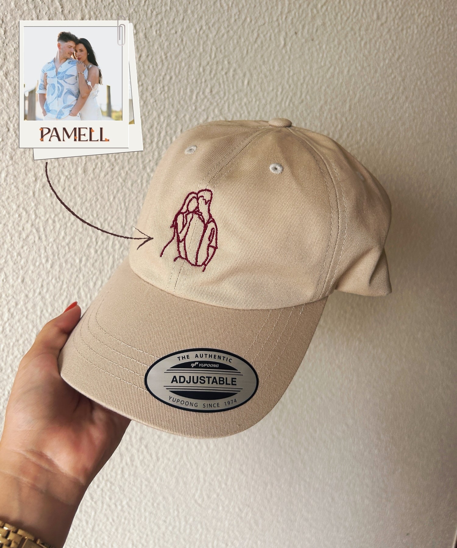 CUSTOM EMBROIDERED CAP